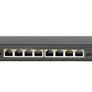 LevelOne GES-2110 tinklo komutatorius Valdomas L2 Gigabit Ethernet (10/100/1000) Juoda - Image 1