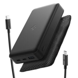 Spigen Essential 30,000mAh 30W Portable Charger, black EA3030