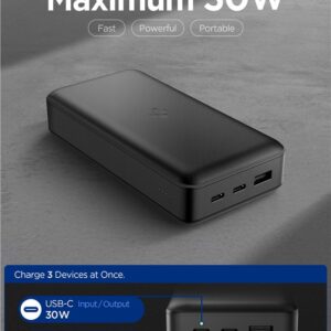 Spigen Essential 30,000mAh 30W Portable Charger, black EA3030 - Image 7