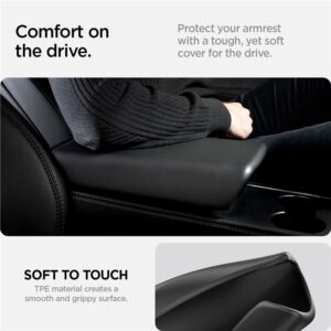 Spigen Tesla Armrest Cushion, black - Tesla Model Y/3 - Image 3