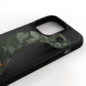 Adidas OR Hand Strap dėklas Apple iPhone 13 Pro/13 6,1" juodos spalvos-žalios spalvos 47111 - Image 4