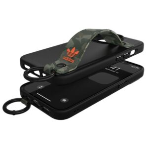 Adidas OR Hand Strap dėklas Apple iPhone 13 Pro/13 6,1" juodos spalvos-žalios spalvos 47111 - Image 6