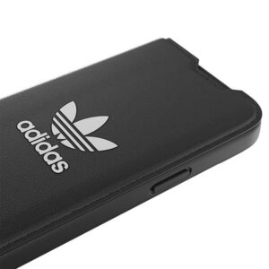 Adidas OR Booklet Dėklas BASIC Apple iPhone 14/ 15 / 13 6.1" juodos spalvos baltos spalvos 50181 - Image 5