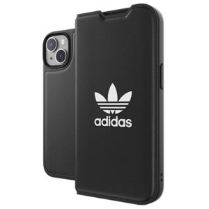 Adidas OR Booklet Dėklas BASIC Apple iPhone 14/ 15 / 13 6.1" juodos spalvos baltos spalvos 50181 - Image 8