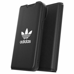 Adidas OR Booklet Dėklas BASIC Apple iPhone 14/ 15 / 13 6.1" juodos spalvos baltos spalvos 50181 - Image 9