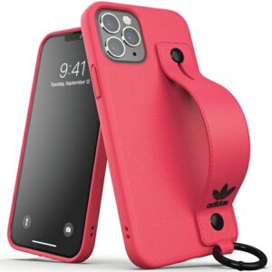 Adidas OR Hand Strap dėklas Apple iPhone 12/12Pro 6,1" rožinės spalvos 42397 - Image 1