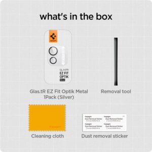 Spigen Glass tR EZ Fit Optik Metal 1 Pack, silver - iPad Pro 13" (2025/2024) Apple iPad Pro 11" (2025/2024 - Image 2