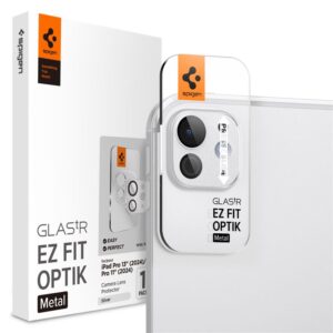 Spigen Glass tR EZ Fit Optik Metal 1 Pack, silver - iPad Pro 13" (2025/2024) Apple iPad Pro 11" (2025/2024 - Image 1