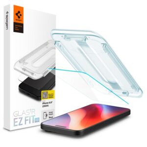 Spigen Glass tR EZ Fit HD 1 Pack, transparency - Apple iPhone 16 Pro Max - Image 1