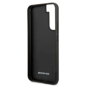 AMG AMHCS22MGSEBK S22+ S906 juodos spalvos kietas dėklas Leather Debossed Lines - Image 7