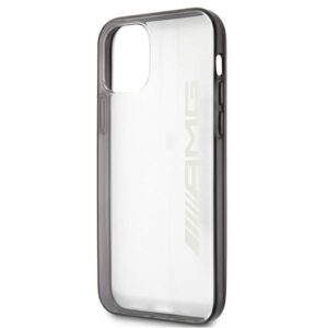 AMG AMHCP12LAESLBK Apple iPhone 12 Pro Max skaidrus kietas dėklas Metallic Painted - Image 6