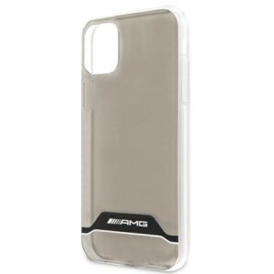 AMG AMHCN61TCBW Apple iPhone 11 6,1" skaidrus kietas dėklas Electroplate juodos spalvos&baltos spalvos - Image 6