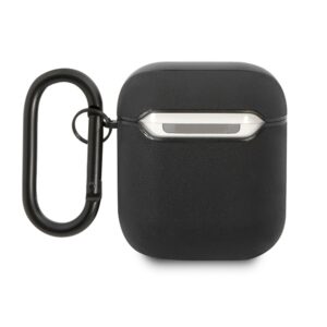 AMG AMA2SLWK AirPods dėklas juodos spalvos Leather - Image 2