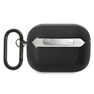 AMG AMAPSLWK AirPods Pro dėklas juodos spalvos Leather - Image 2
