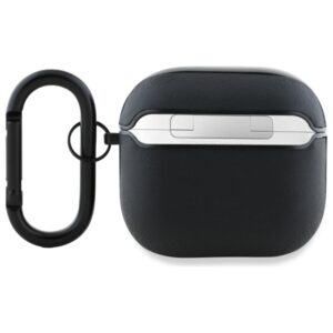 AMG AMA4SLWK AirPods 4 dėklas baltos spalvos Leather baltos spalvos Logo - Image 2