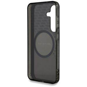 Cas AMG Transparent Rhombs MagSafe skirta Samsung Galaxy S25 black - Image 7