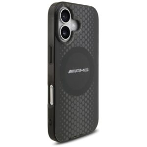 Dėklas AMG Double Layer skaidrus Graphics MagSafe Apple iPhone 17 juodos spalvos - Image 4