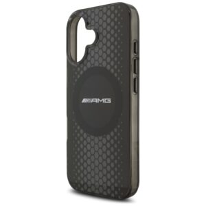 Dėklas AMG Double Layer skaidrus Graphics MagSafe Apple iPhone 17 juodos spalvos - Image 6