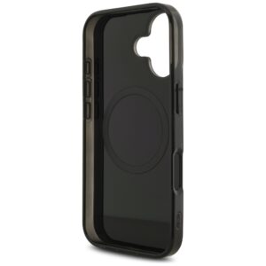 Dėklas AMG Double Layer skaidrus Graphics MagSafe Apple iPhone 17 juodos spalvos - Image 7