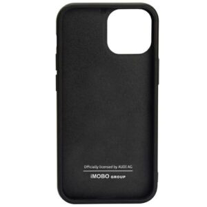 Audi Carbon Fiber Stripe Apple iPhone 11 / Xr 6.1" juodos spalvos kietas dėklas AUS-TPUPCIP11-R8/D1-BK - Image 4
