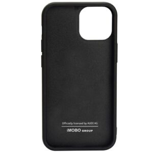 Audi Carbon Fiber Stripe Apple iPhone 13 Pro Max 6.7" juodos spalvos kietas dėklas AUS-TPUPCIP13 PM-R8/D1-BK - Image 4