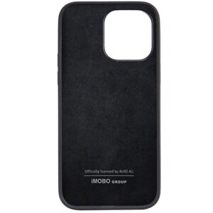 Audi Synthetic Leather Apple iPhone 14 Pro Max 6.7" juodos spalvos kietas dėklas AU-TPUPCIP14PM-TT/D1-BK - Image 4