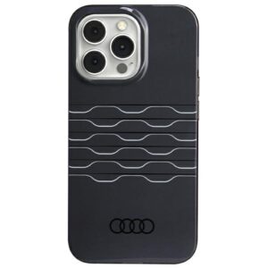 Audi IML MagSafe Dėklas Apple iPhone 13 Pro / 13 6.1" juodos spalvos hardcase AU-IMLMIP13P-A6/D3-BK - Image 1