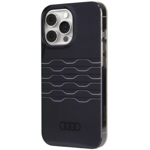 Audi IML MagSafe Dėklas Apple iPhone 13 Pro / 13 6.1" juodos spalvos hardcase AU-IMLMIP13P-A6/D3-BK - Image 2
