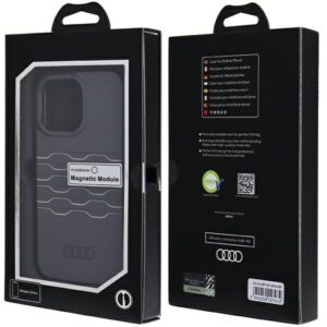 Audi IML MagSafe Dėklas Apple iPhone 13 Pro / 13 6.1" juodos spalvos hardcase AU-IMLMIP13P-A6/D3-BK - Image 7