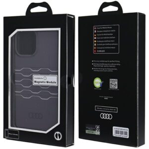 Audi IML MagSafe Dėklas Apple iPhone 13 Pro Max 6.7" juodos spalvos hardcase AU-IMLMIP13PM-A6/D3-BK - Image 7
