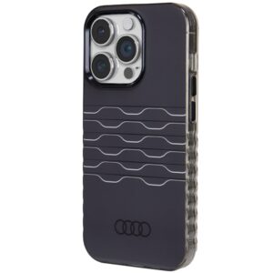 Audi IML MagSafe Dėklas Apple iPhone 14 Pro 6.1" juodos spalvos hardcase AU-IMLMIP14P-A6/D3-BK - Image 2