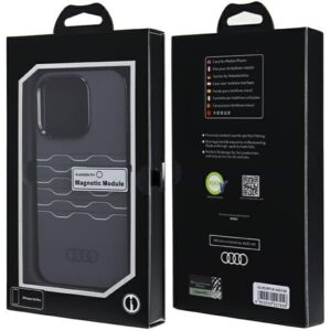 Audi IML MagSafe Dėklas Apple iPhone 14 Pro 6.1" juodos spalvos hardcase AU-IMLMIP14P-A6/D3-BK - Image 7