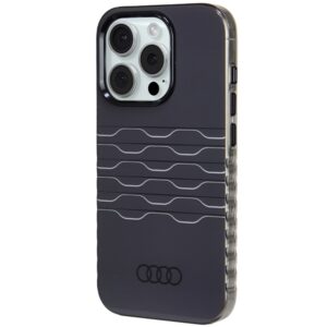 Audi IML MagSafe Dėklas Apple iPhone 15 Pro 6.1" juodos spalvos hardcase AU-IMLMIP15P-A6/D3-BK - Image 2