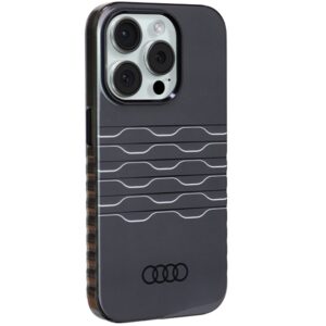 Audi IML MagSafe Dėklas Apple iPhone 15 Pro 6.1" juodos spalvos hardcase AU-IMLMIP15P-A6/D3-BK - Image 6