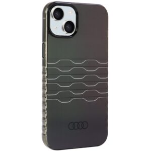 Audi IML MagSafe Dėklas Apple iPhone 15 Plus / 14 Plus 6.7" juodos spalvos hardcase AU-IMLMIP15M-A6/D3-BK - Image 6