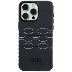 Audi IML MagSafe Dėklas Apple iPhone 15 Pro Max 6.7" juodos spalvos hardcase AU-IMLMIP15PM-A6/D3-BK - Image 1