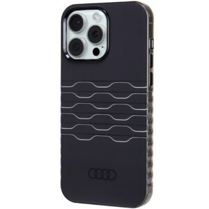 Audi IML MagSafe Dėklas Apple iPhone 15 Pro Max 6.7" juodos spalvos hardcase AU-IMLMIP15PM-A6/D3-BK - Image 2