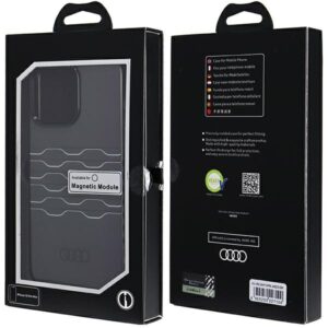 Audi IML MagSafe Dėklas Apple iPhone 15 Pro Max 6.7" juodos spalvos hardcase AU-IMLMIP15PM-A6/D3-BK - Image 7
