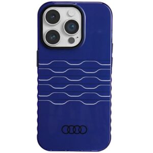 Audi IML MagSafe Dėklas Apple iPhone 14 Pro 6.1" mėlynos spalvos hardcase AU-IMLMIP14P-A6/D3-BE - Image 1