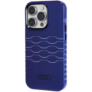 Audi IML MagSafe Dėklas Apple iPhone 14 Pro 6.1" mėlynos spalvos hardcase AU-IMLMIP14P-A6/D3-BE - Image 2