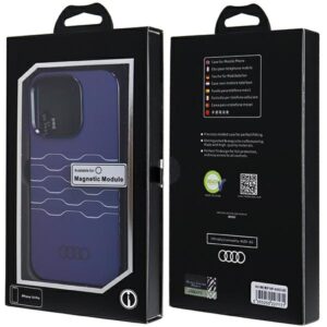 Audi IML MagSafe Dėklas Apple iPhone 14 Pro 6.1" mėlynos spalvos hardcase AU-IMLMIP14P-A6/D3-BE - Image 7