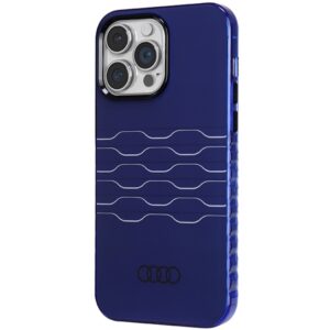 Audi IML MagSafe Dėklas Apple iPhone 14 Pro Max 6.7" mėlynos spalvos hardcase AU-IMLMIP14PM-A6/D3-BE - Image 2