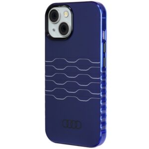 Audi IML MagSafe Dėklas Apple iPhone 15 / 14 / 13 6.1" mėlynos spalvos hardcase AU-IMLMIP15-A6/D3-BE - Image 2