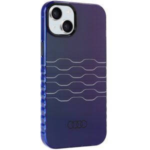 Audi IML MagSafe Dėklas Apple iPhone 15 Plus / 14 Plus 6.7" mėlynos spalvos hardcase AU-IMLMIP15M-A6/D3-B - Image 6