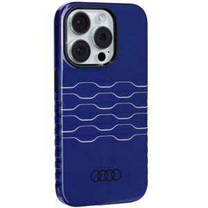 Audi IML MagSafe Dėklas Apple iPhone 15 Pro 6.1" mėlynos spalvos hardcase AU-IMLMIP15P-A6/D3-BE - Image 6