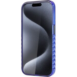 Audi IML MagSafe Dėklas Apple iPhone 15 Pro Max 6.7" mėlynos spalvos hardcase AU-IMLMIP15PM-A6/D3-BE - Image 5