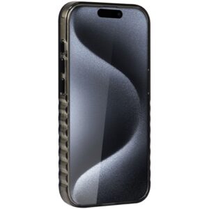 Audi IML Big Logo MagSafe Dėklas Apple iPhone 15 Pro Max 6.7" juodos spalvos hardcase AU-IMLMIP15PM-Q5/D2-BK - Image 3