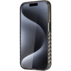 Audi IML Big Logo MagSafe Dėklas Apple iPhone 15 Pro Max 6.7" juodos spalvos hardcase AU-IMLMIP15PM-Q5/D2-BK - Image 5