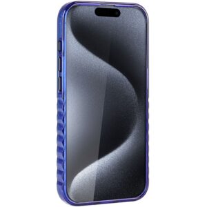 Audi IML Big Logo MagSafe Dėklas Apple iPhone 15 Pro Max 6.7" mėlynos spalvos hardcase AU-IMLMIP15PM-Q5/D - Image 3