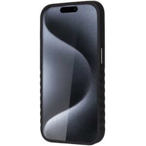 Audi Synthetic Leather MagSafe Apple iPhone 15 Pro 6.1" rudos spalvos kietas dėklas AU-TPUPCMIP15P-GT/D3-BN - Image 5